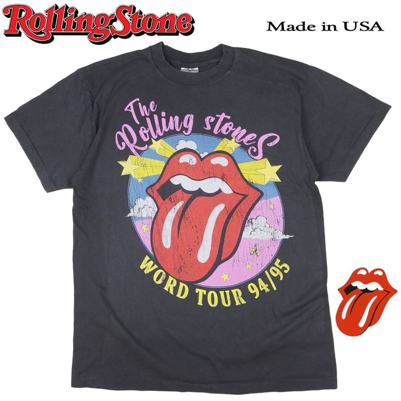 ROLLING STONES ローリングストーンズ Tシャツ ブラック Lサイズ