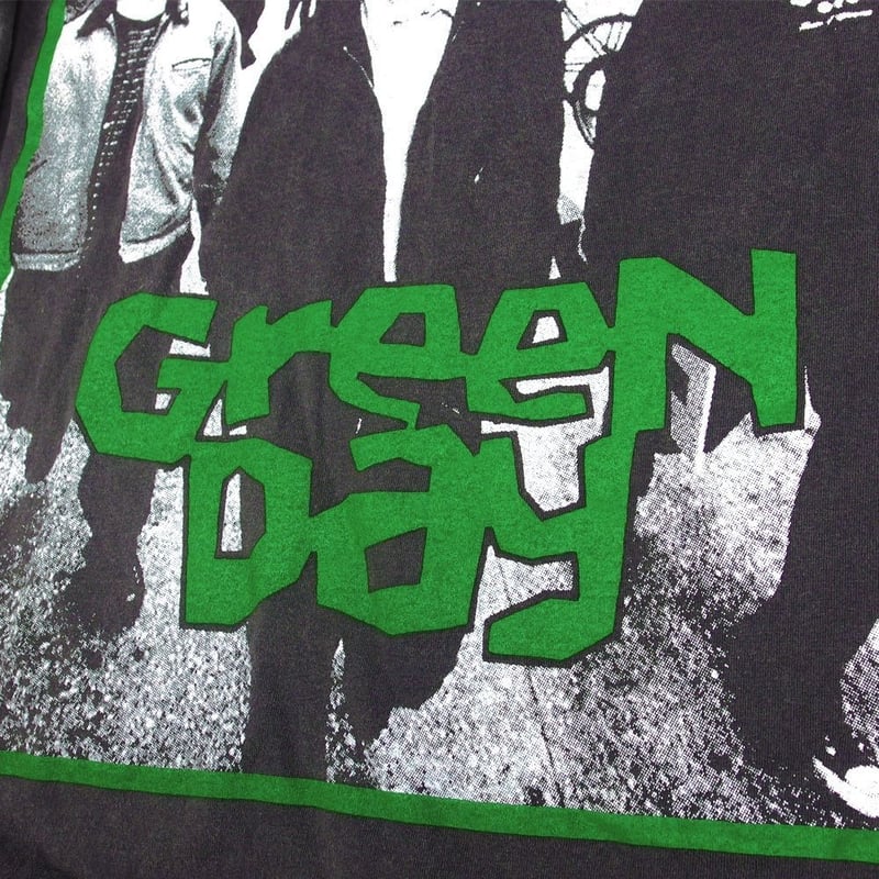 Green Day 長袖 XL グリーンディ　パンク　punk メロコア GREEN DAY グリーンデイ ロンT 長袖 Tシャツ ブラック Lサイズ ロックT