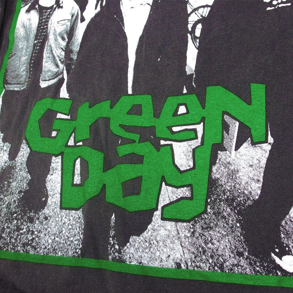 GREEN DAY グリーンデイ ロンT 長袖 Tシャツ ブラック Lサイズ ロックT
