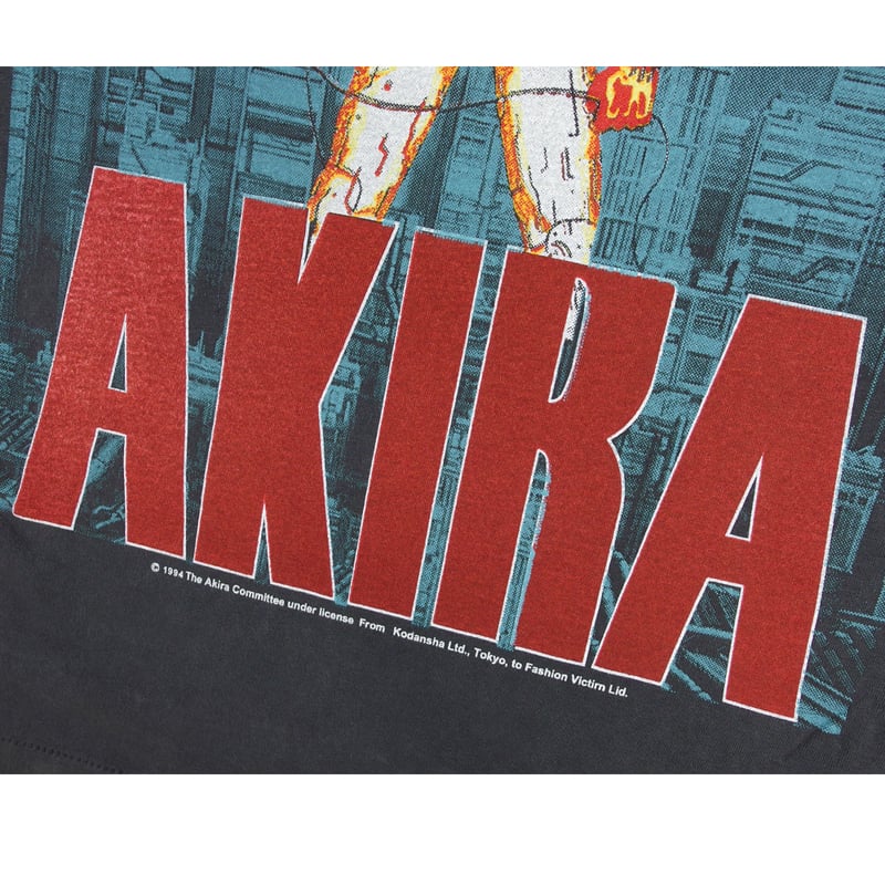 AKIRA アキラ アニメ Tシャツ ブラック Lサイズ 半袖 メンズ