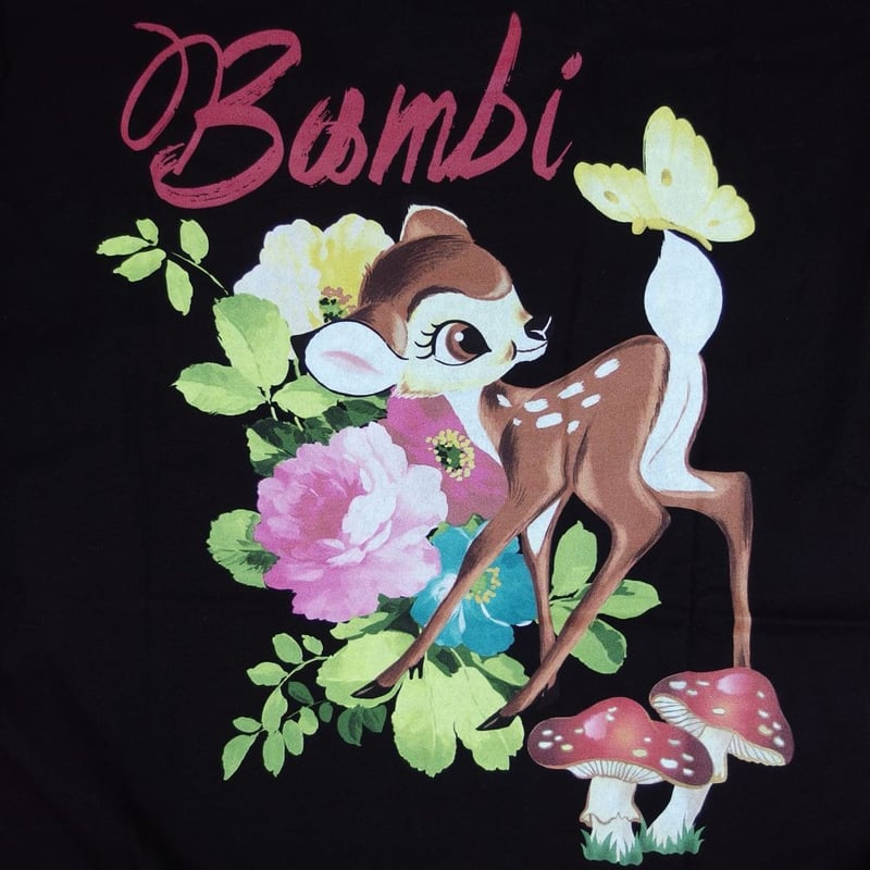BAMBI バンビ Tシャツ bambi 半袖 かわいい 子鹿 ミス・バニー
