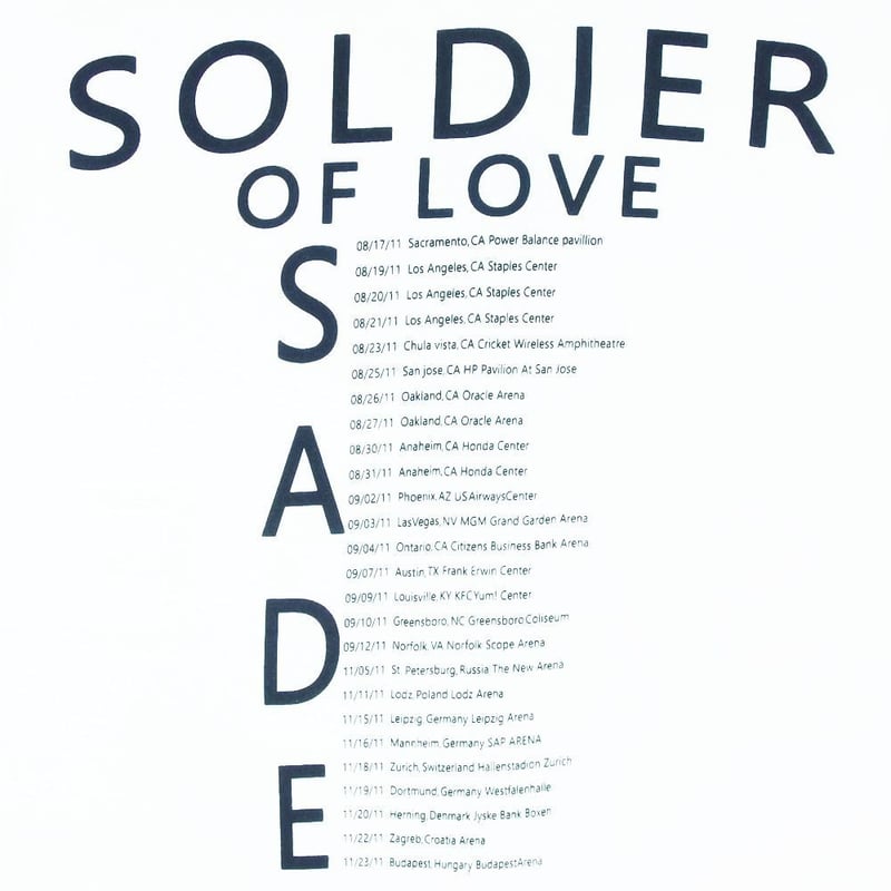 SADE シャーデー Tシャツ USA製 半袖 ホワイト L サイズ バンドT