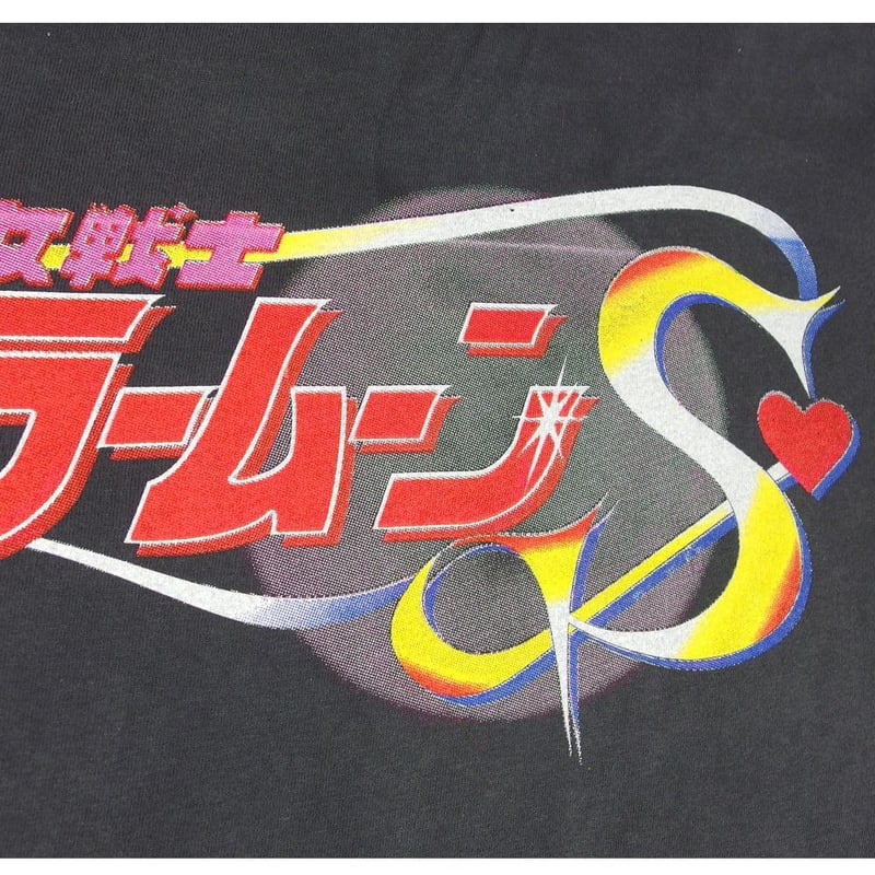 美少女戦士 セーラームーン Tシャツ USA製 アニメ ブラック Lサイズ