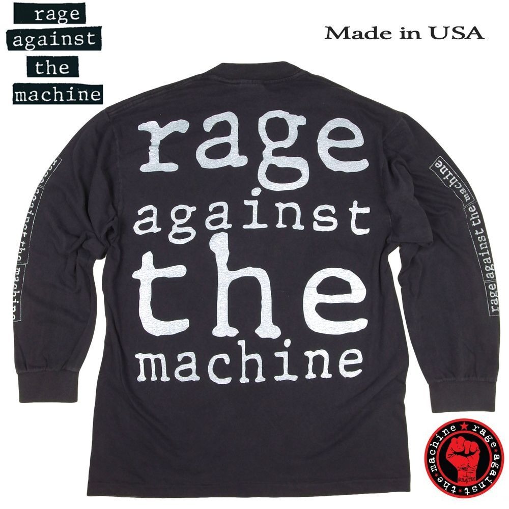rage against the machine ロンT レイジアゲインストザマシーン 長袖