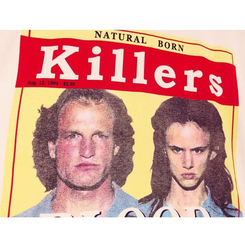 ナチュラルボーンキラーズ 1994年 ムービー Tシャツ USA製 ホワイト L