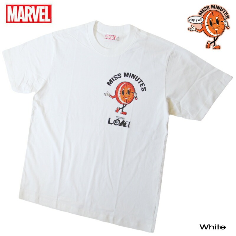 MARVEL マーベル ロキ Tシャツ ミスミニッツ LOKI メンズ 半袖 映画T