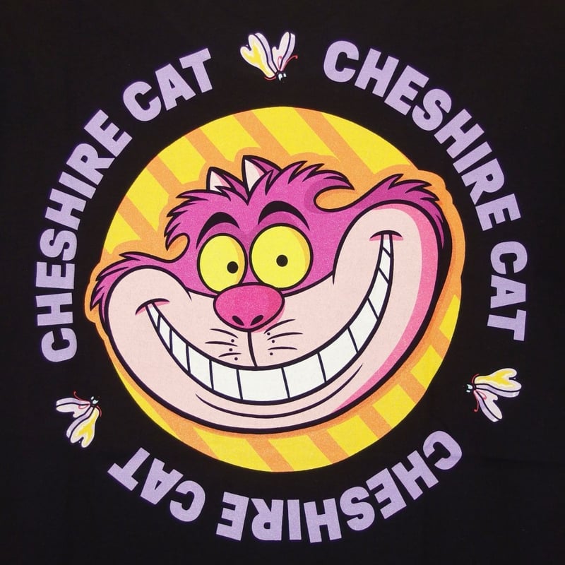 チェシャ 猫 Disney ディズニー アニメ ふしぎの国のアリス Tシャツ チェシャ 猫 Disney ディズニー アニメ ふしぎの国のアリス Tシャツ