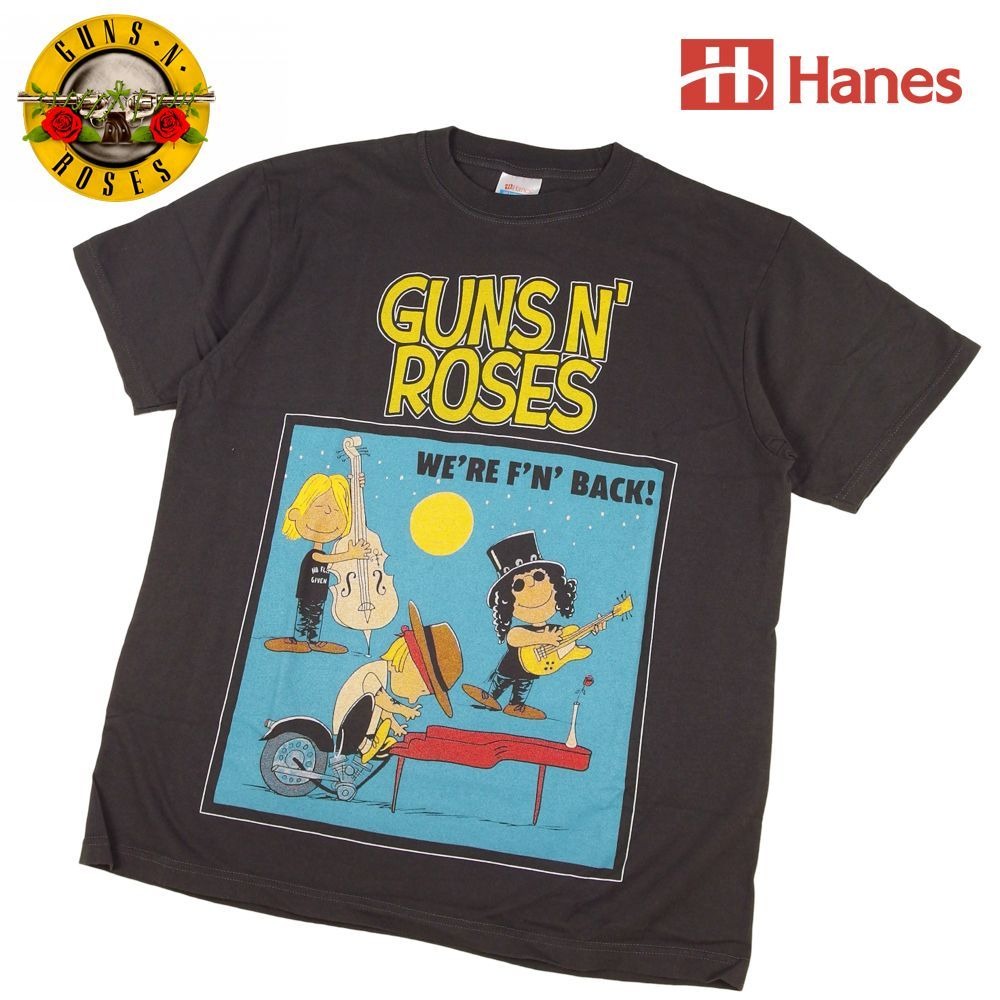 GUNS N' ROSES ガンズアンドローゼス Tシャツ Hanes製