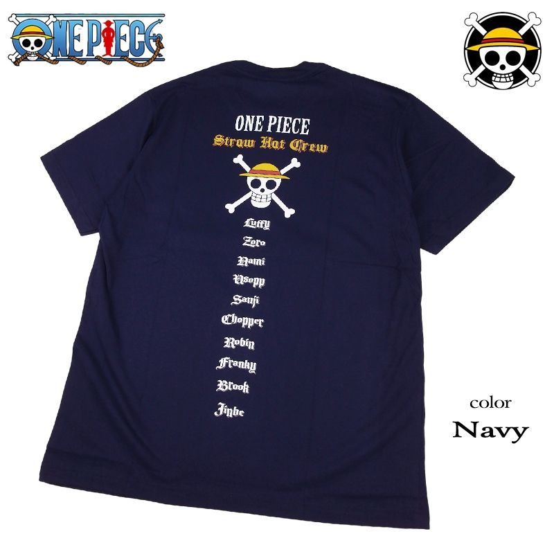 ONEPIECE ワンピースTシャツ 半袖 ルフィ サンジ ゾロ ナミ