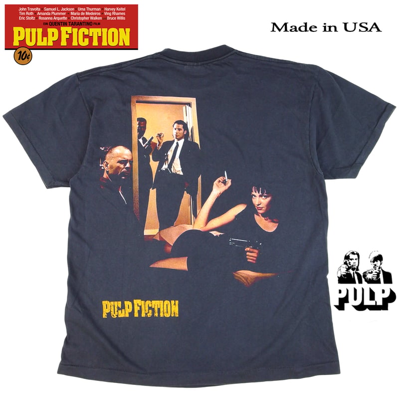 PULP FICTION パルプフィクション 1994年 アメリカ ムービー Tシャツ