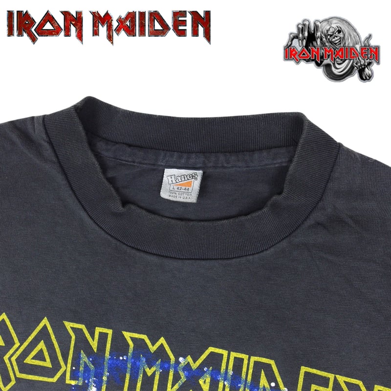 IRON MAIDEN アイアンメイデン Tシャツ 半袖 ブラック Lサイズ ヘヴィ