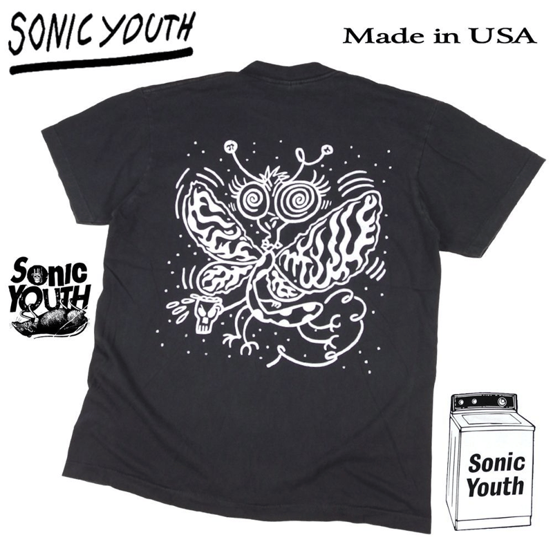 SONIC YOUTH ソニックユース Tシャツ ブラック Lサイズ マイクケリー