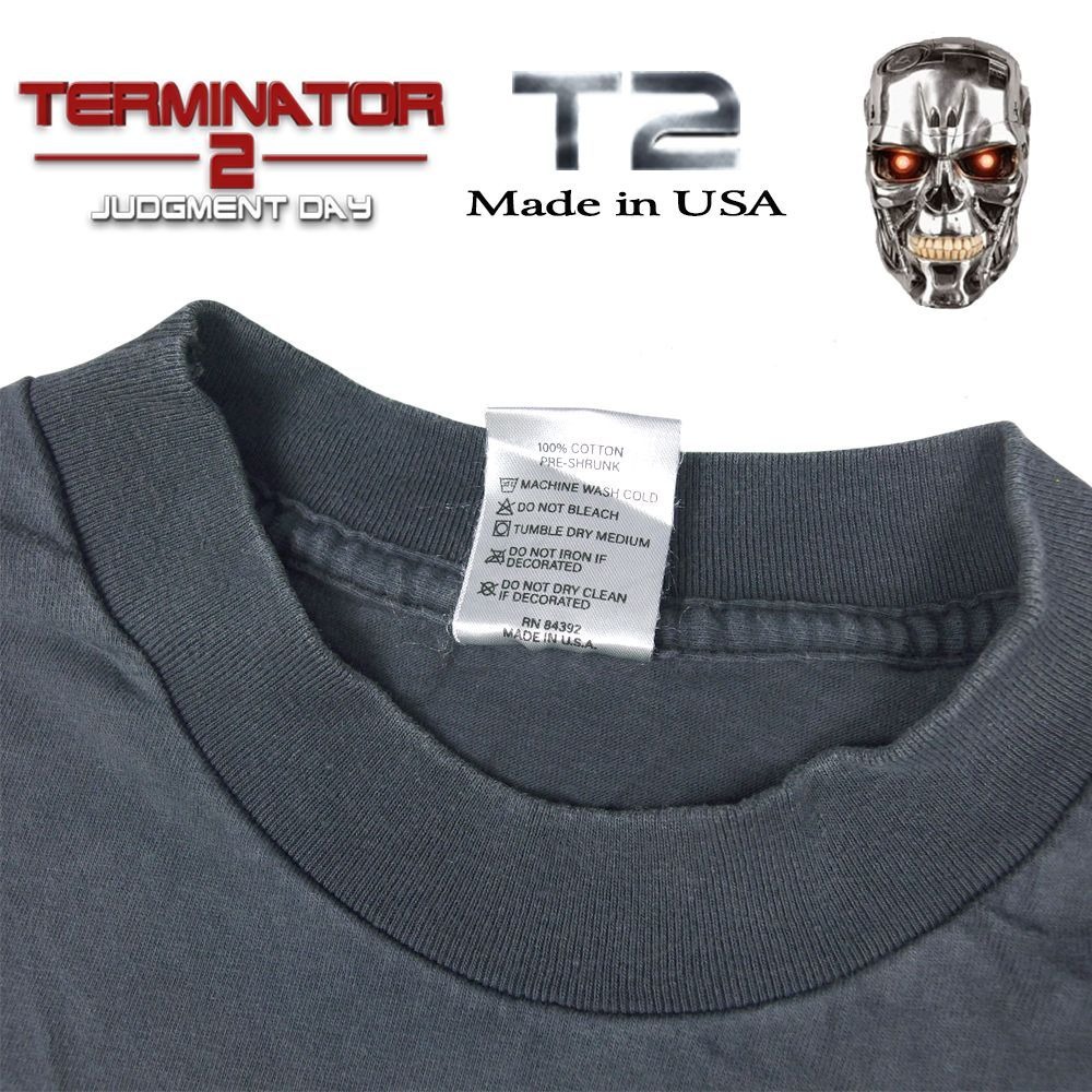 TERMINATER 2 ターミネーター Tシャツ 1991年 ムービーT USA製 チャコー