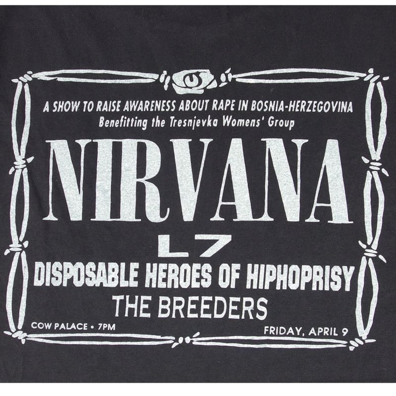 【美品】 Nirvana 7EP NIRVANA ニルバーナ Tシャツ ニルヴァーナ バンドT カートコバーン L7