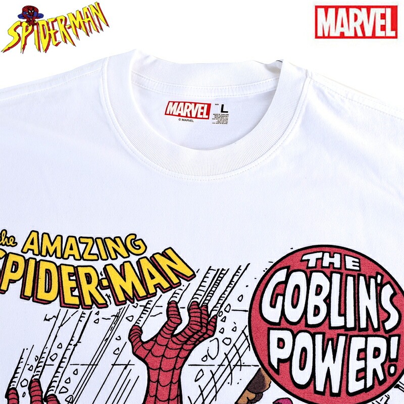 SPIDERMAN マーベル Tシャツ スパイダーマン メンズ MARVEL レディース 