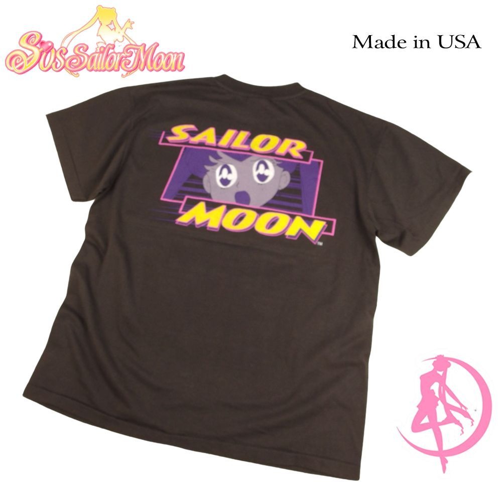 美少女戦士セーラームーン Tシャツ USA製 アニメ チャコール L 美少女戦士セーラームーン Tシャツ USA製 アニメ チャコール L