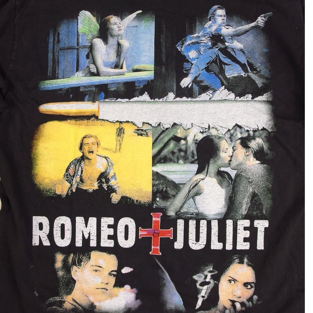 ロミオとジュリエット ロンT 長袖T 映画T ムービーT サイズL 1997年