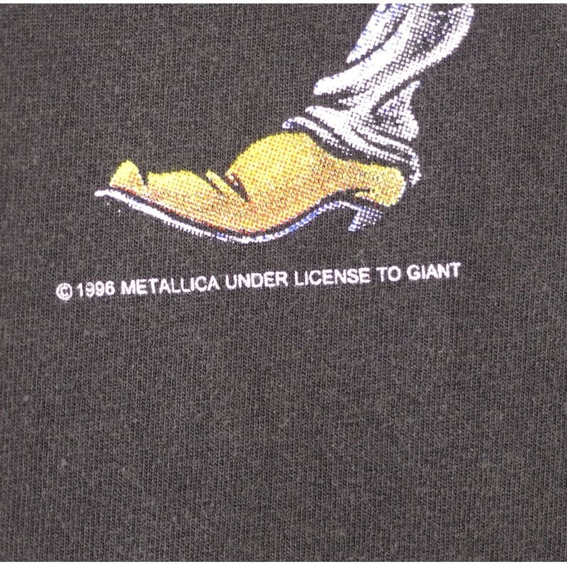 METALLICA メタリカ Tシャツ ブラック Lサイズ USA製 ヘヴィメタ