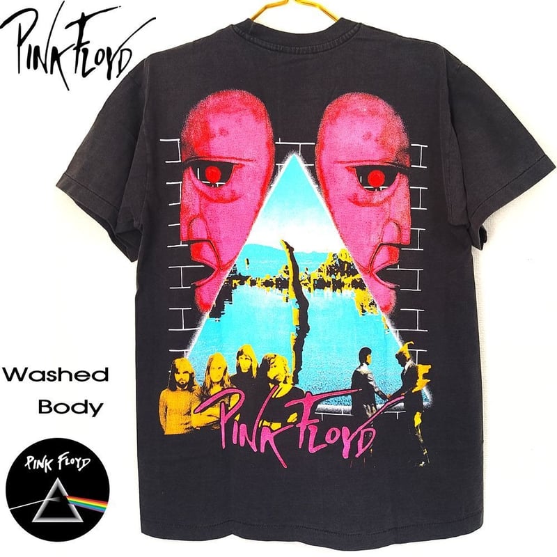 PINK FLOYD ピンクフロイド Tシャツ ブラック Lサイズ WISH YOU WERE