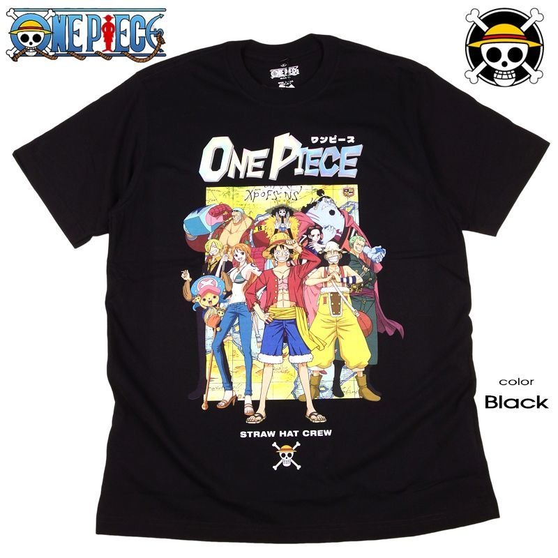 ONEPIECE ワンピースTシャツ 半袖 ルフィ サンジ ゾロ ナミ ロビン