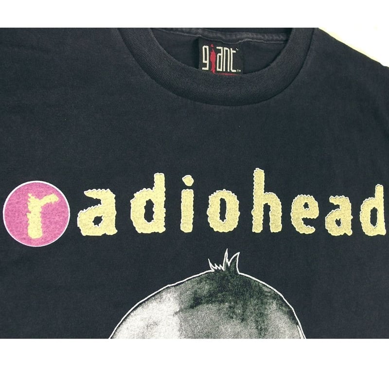 radiohead レディオヘッド Tシャツ USA製 ブラック Lサイズ Made in U