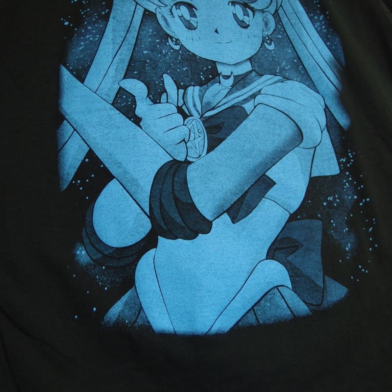 美少女戦士セーラームーン アニメ Tシャツ ブラック Lサイズ 半袖 ユニ