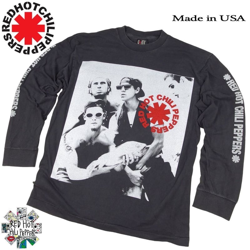 RED HOT CHILIPEPPERS レッドホットチリペッパーズ ロンT 長袖 Tシャツ