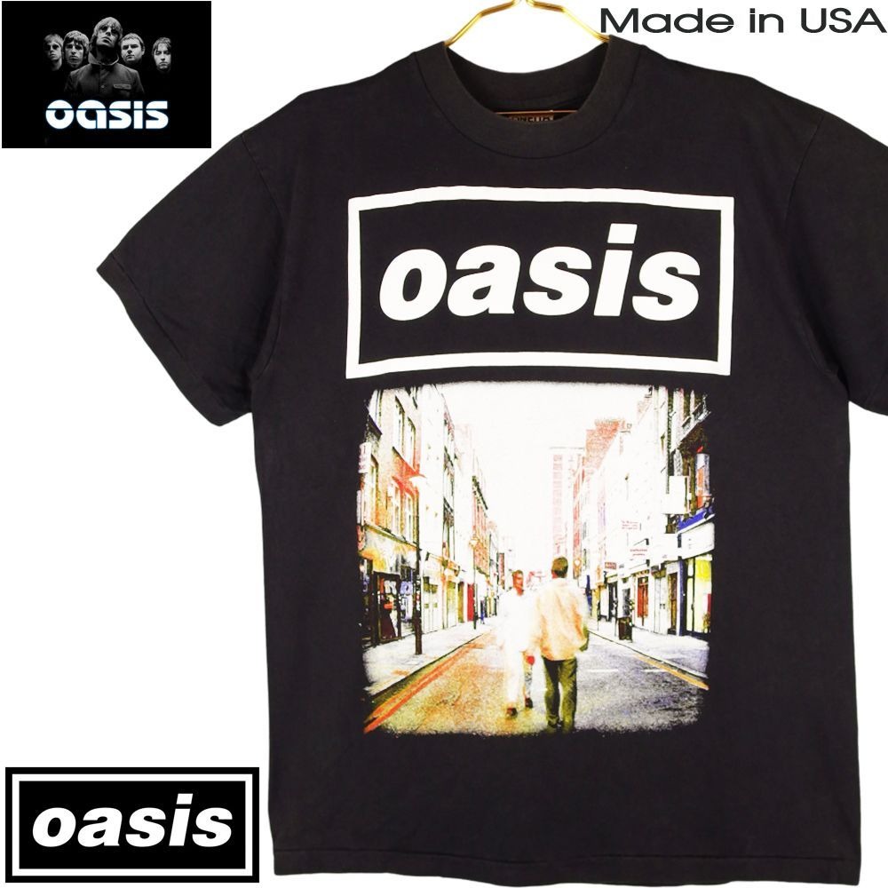 oasis オアシス Tシャツ ブラック Lサイズ ロックバンド ロック