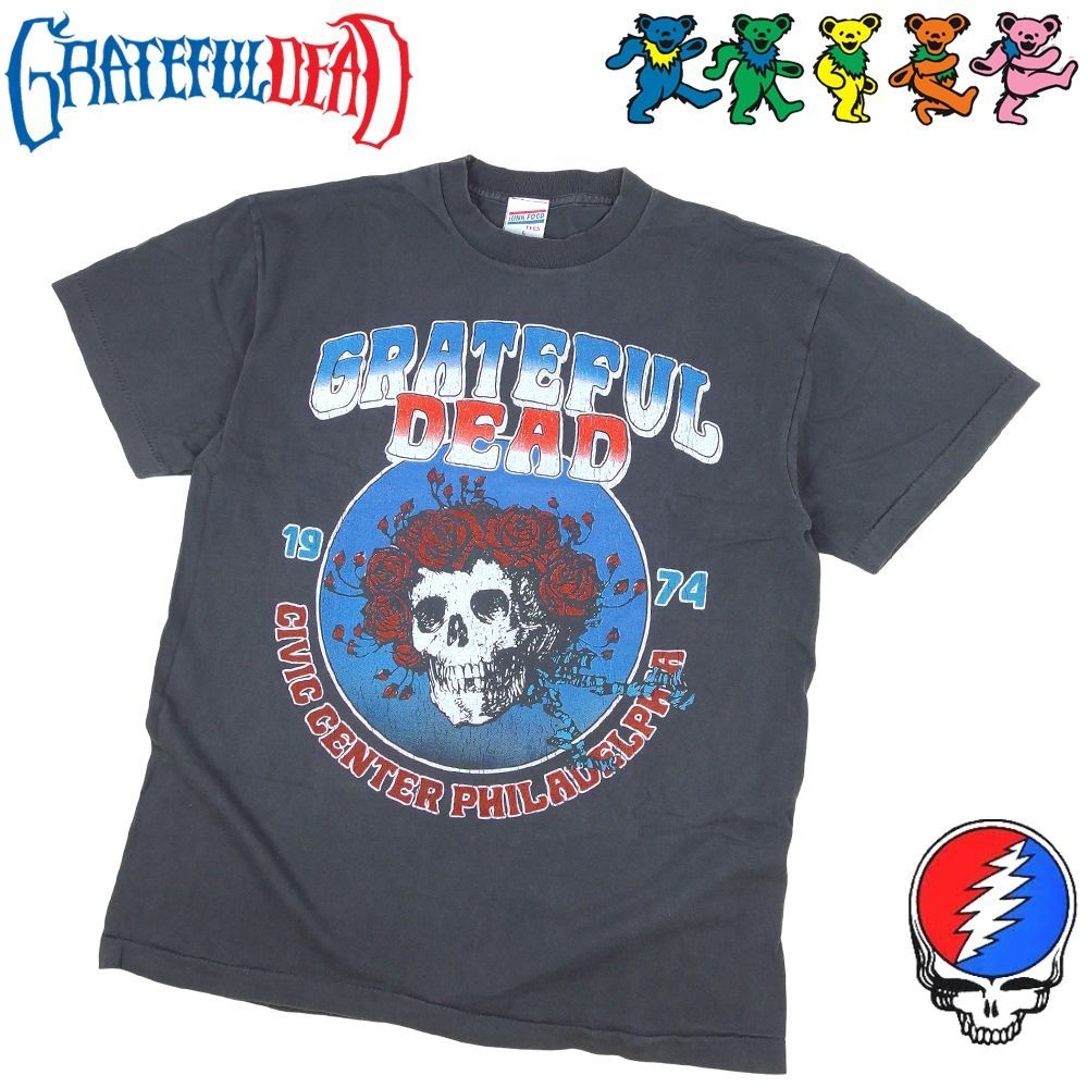 GRATEFUL DEAD グレイトフルデッド Tシャツ ブラック Lサイズ アメリカ
