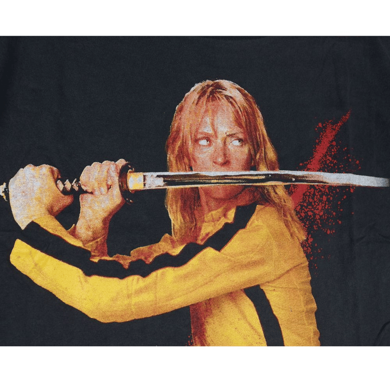 キルビル KILL BILL Tシャツ 半袖 映画T ブラック Lサイズ