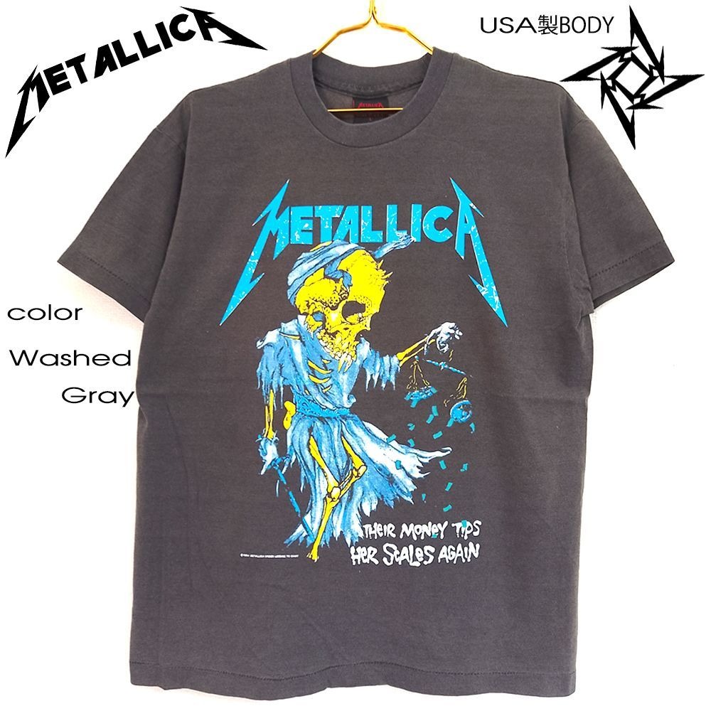ロックTシャツ バンドTシャツ パンク Metallica メタリカ