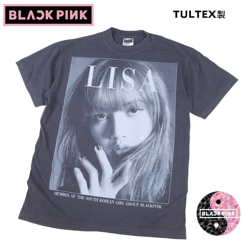 BLACKPINK ブラックピンク Tシャツ ブルピン blackpink ブラック L