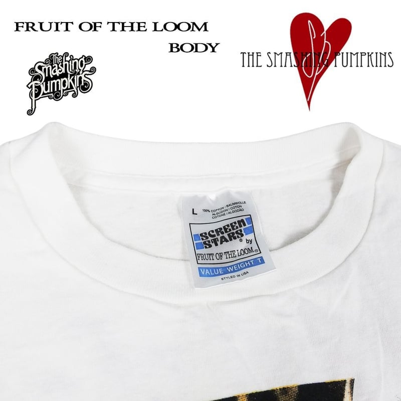 Smashing Pumpkins スマッシングパンプキンズ Tシャツ USA製 スマパン