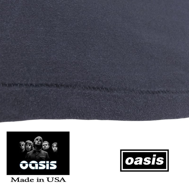 oasis オアシス Tシャツ OASIS ブラック Lサイズ ロックバンド ロック