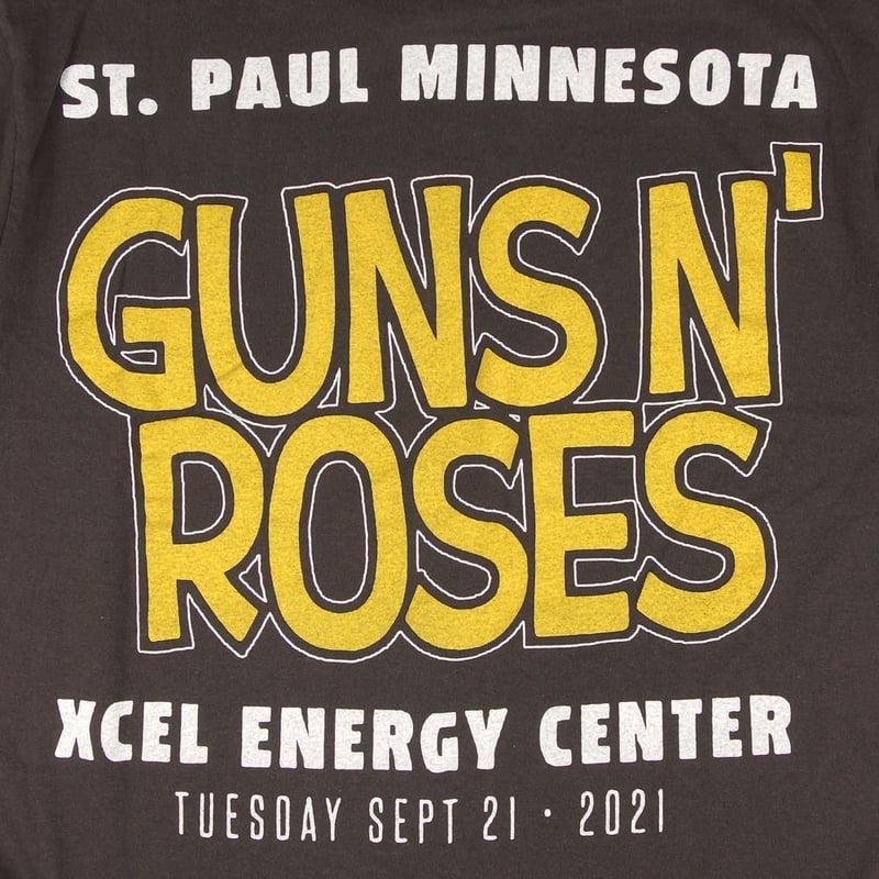 Guns N' Roses T-SHIRT Lサイズ　ガンズアンドローゼス GUNS N' ROSES ガンズアンドローゼス Tシャツ Hanes製