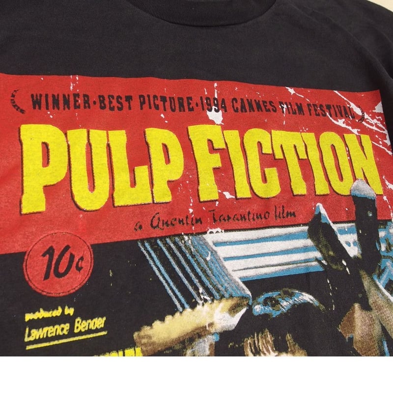 90s pulp fiction ロンT vintage PULP FICTION パルプフィクション ロンT 1994年 ムービー Tシャツ