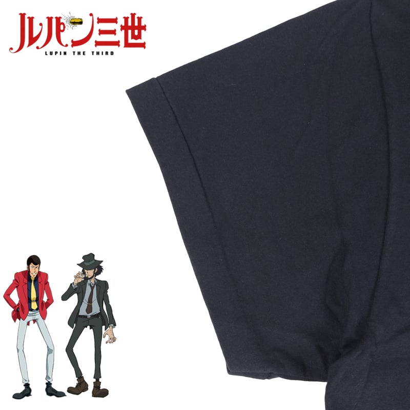 Lupin the 3rd ルパン三世 Tシャツ ブラック Lサイズ 半袖 アメコミ