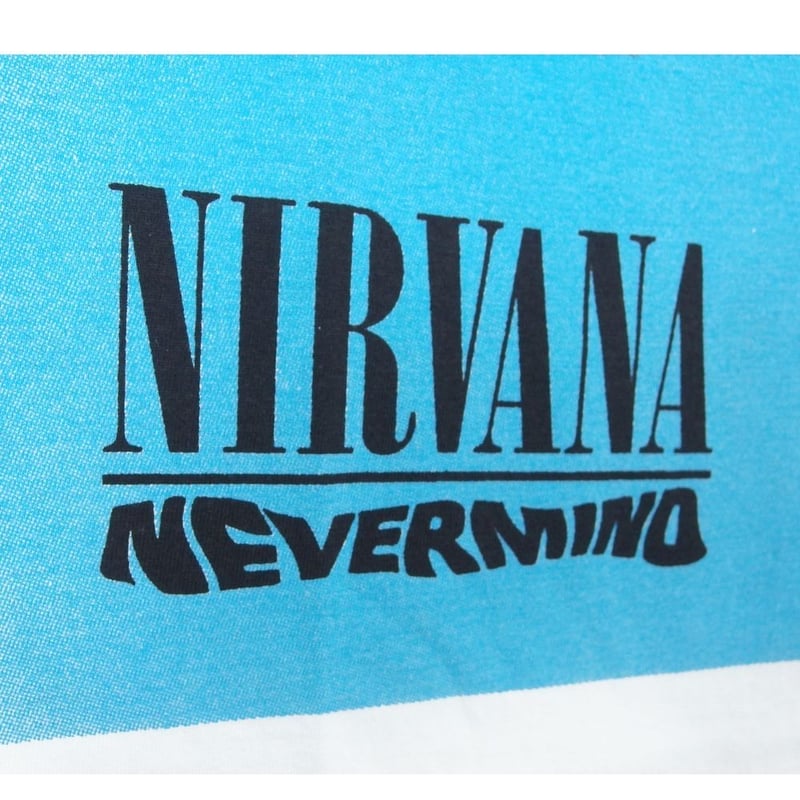NIRVANA ニルヴァーナ Tシャツ Hanes製 ホワイト ニルバーナ NEVERMIND