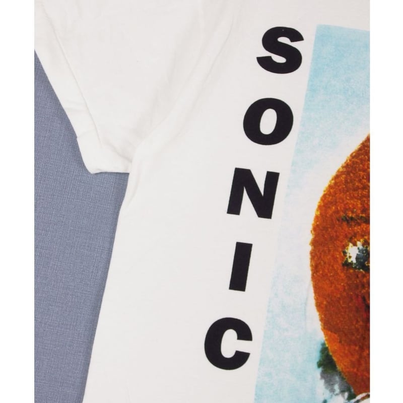 SONIC YOUTH ソニックユース Tシャツ USA製 ホワイト Lサイズ sonic y