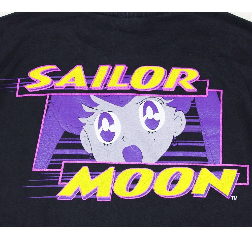 美少女戦士 セーラームーン Tシャツ アニメ ブラック Lサイズ 半袖
