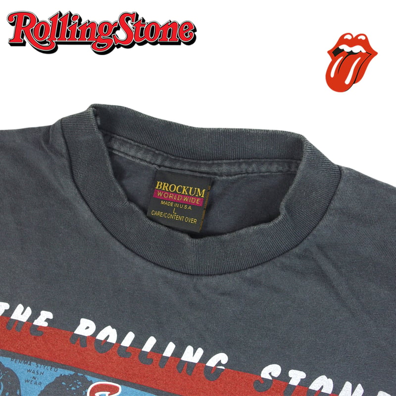 ROLLING STONES ローリングストーンズ Tシャツ ブラック ロックT 