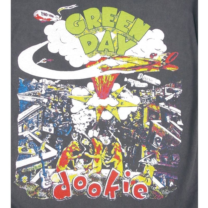 Green Day 長袖 XL グリーンディ　パンク　punk メロコア グリーン デイ Green Day 音楽 ロック シャツ バンド シネマ 長袖
