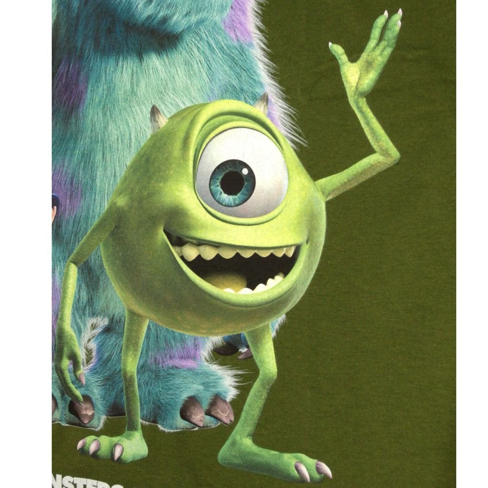 モンスターズインク Monsters Inc Tシャツ グリーン サリー マイク