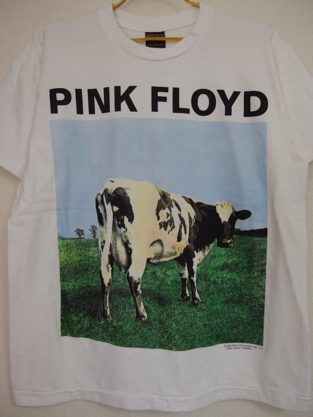 Vaundy バイカラーロゴTシャ ツ ブルー×ピンク Lサイズ ホワイト 白