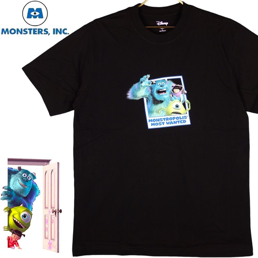 モンスターズインク Monsters Inc Tシャツ 白 サリー マイク