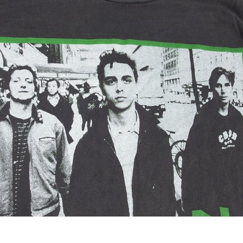 GREEN DAY グリーンデイ ロンT 長袖 Tシャツ ブラック Lサイズ ロックT