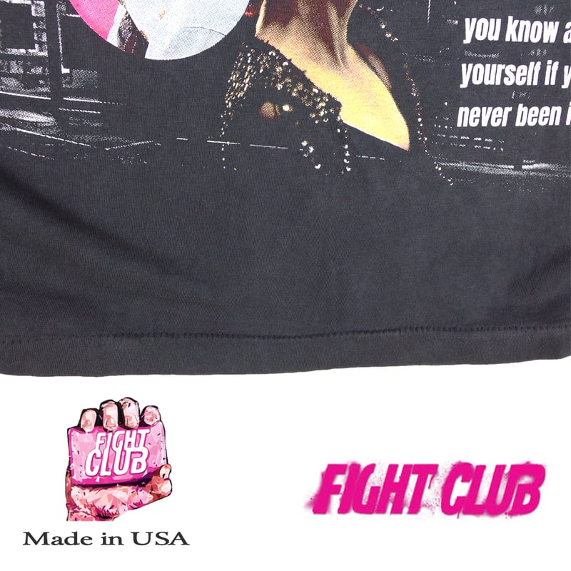 FIGHT CLUB Tシャツ ファイトクラブ 半袖 1999 アメリカ ブラット