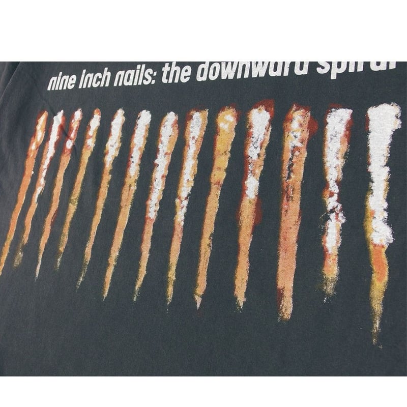 nine inch nails ナインインチネイルズ USA製 ブラック Lサイズ NIN ロ