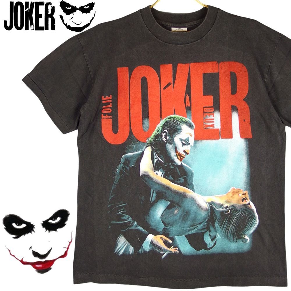 【非売品】ジョーカー　フォリ・ア・ドゥ　Tシャツ JOKER ジョーカー Tシャツ 半袖 映画T Lサイズ フォリアドゥ アメリカ