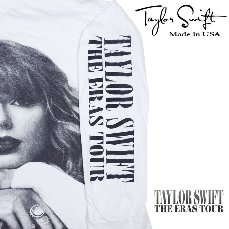 TAYLOR SWIFT テイラースウィフト ロンT 長袖 Tシャツ ホワイト L